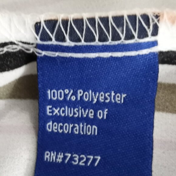 Apt. 9 White Multicolor Vertical Stripe Long Sleeve Pullover Tunic Womens XXL - Picture 8 of 8